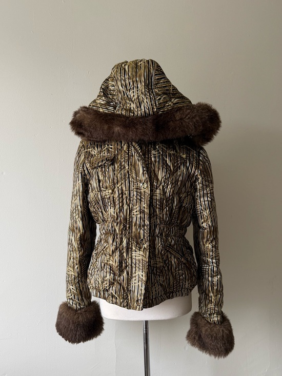 Baby Phat Jackets & Blazers - Vintage Y2K Baby Phat Faux Fur Trim Puffer Coat Jacket | Removable Hood & Cuffs